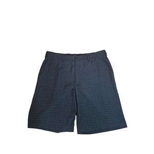 IZOD Mens Shorts Adult Mens Size 36 Blue Golf Shorts Mens